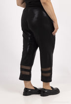 Plus Size Flowy Pants with Tulle