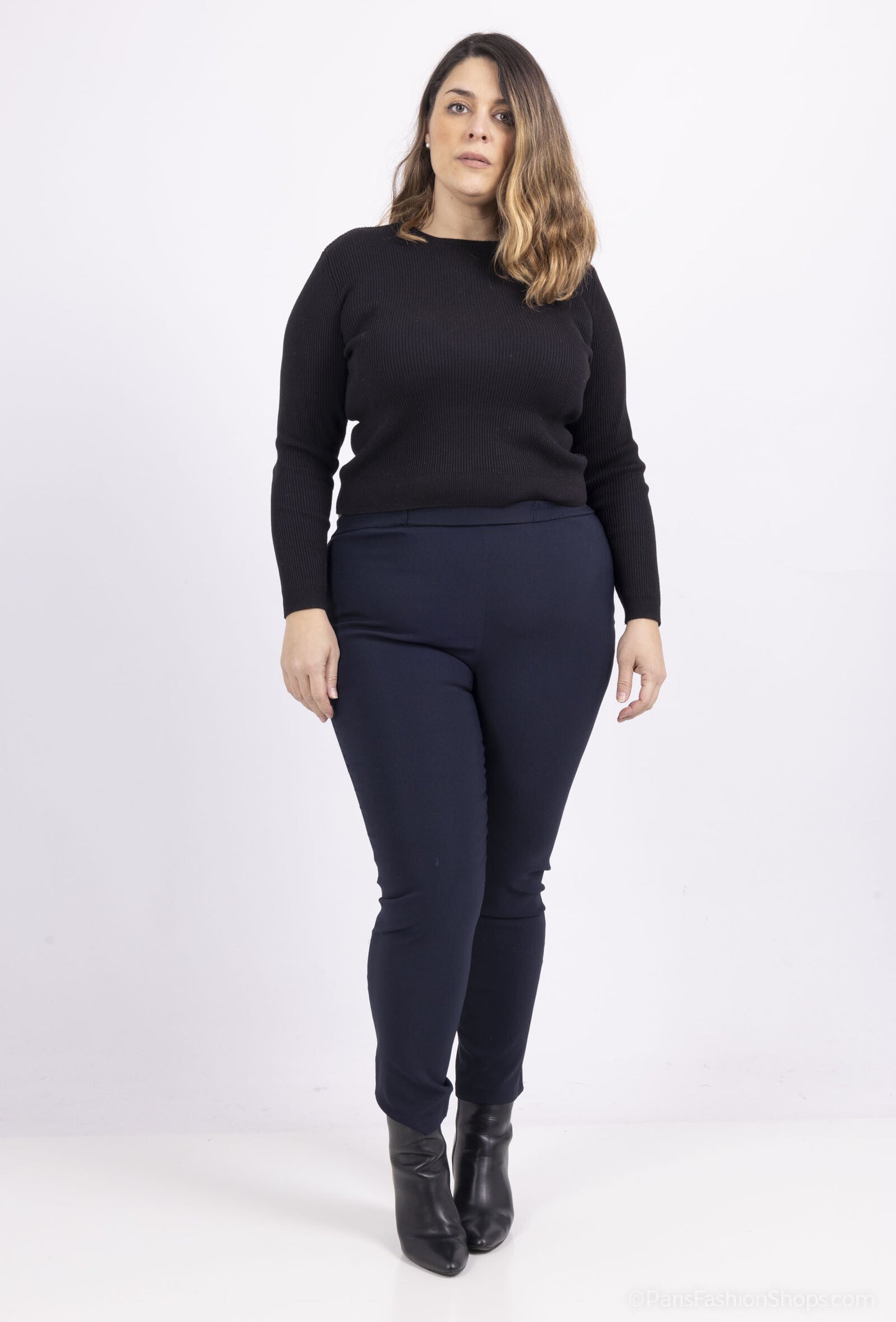 Plus Size Pants with waist. stretch fabric