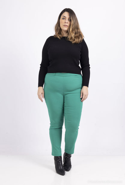 Plus Size Pants with waist. stretch fabric