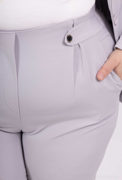Plus Size Byxor med Jacka Sammansatt