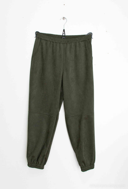 Plus Size Suede pants