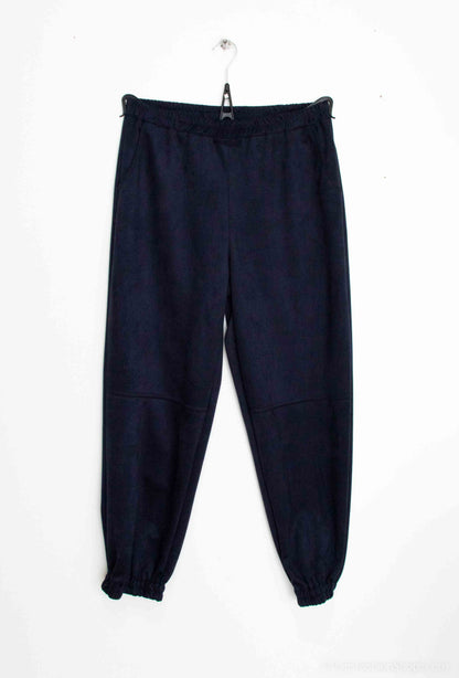 Plus Size Suede Pants för Stiliga Kvinnor