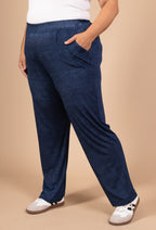 Plus Size Flowy Elastic Pants