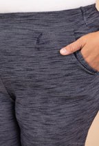 Flödig Elastisk Byxa i Plus Size