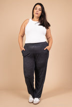 Plus Size Flowy Elastic Pants