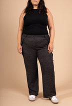 Elegant elastic-waist trousers i Plus Size
