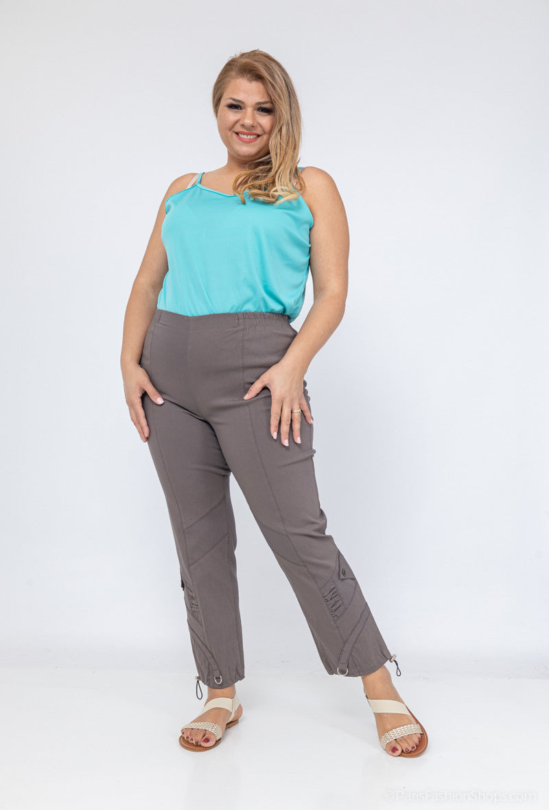 Plus Size Fancy Pants för Stiliga Kvinnor