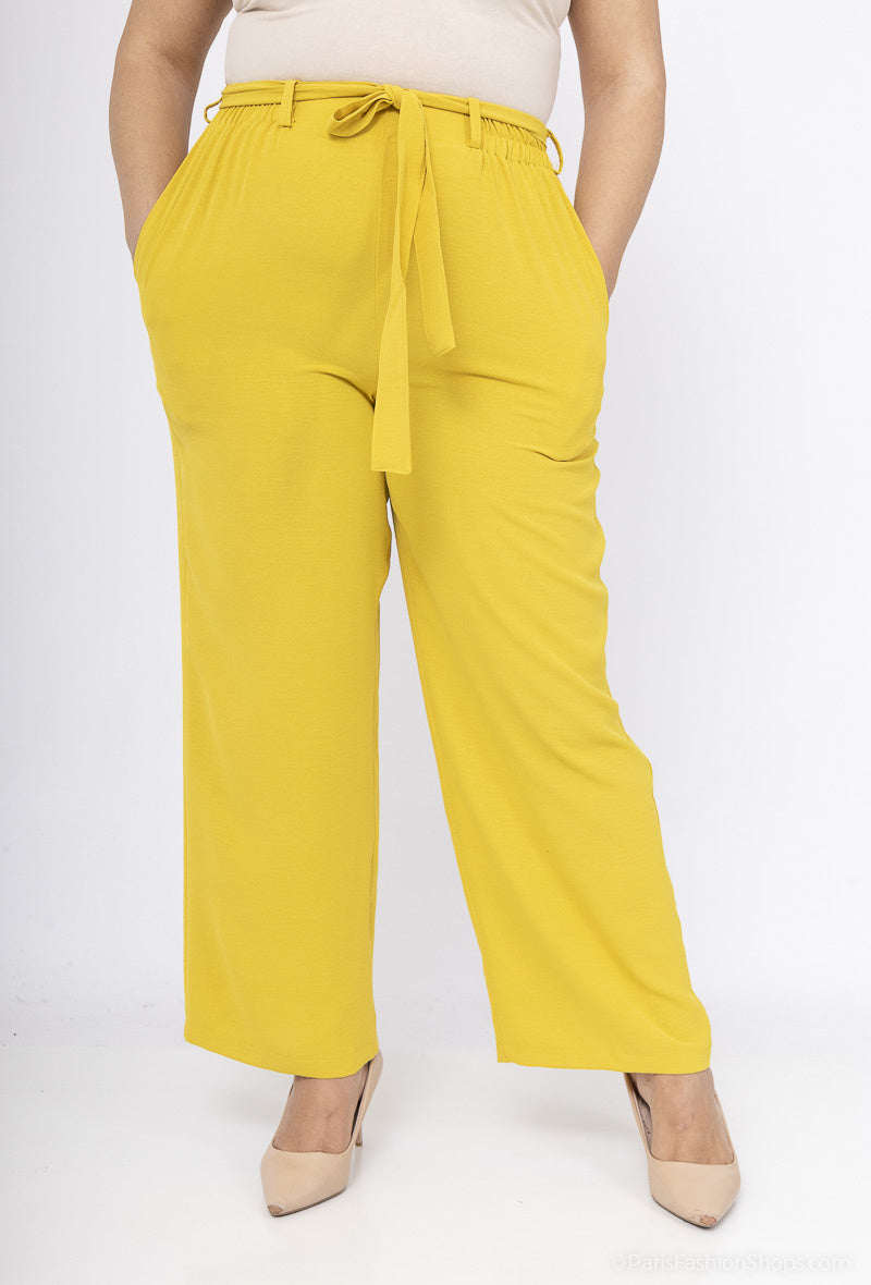 Plus Size Fluid pants