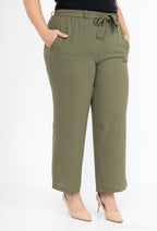 Plus Size Fluid Pants
