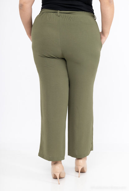 Plus Size Fluid Pants