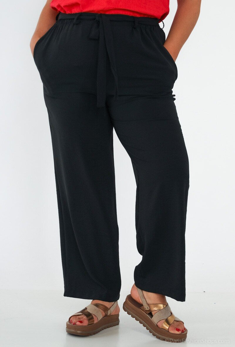 Plus Size Fluid pants