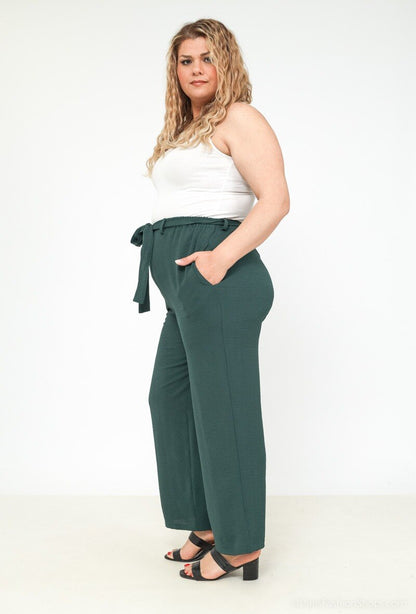 Plus Size Fluid Pants