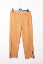 Elegant suede-like trousers i Plus Size