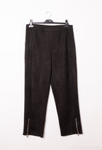 Elegant suede-like trousers i Plus Size