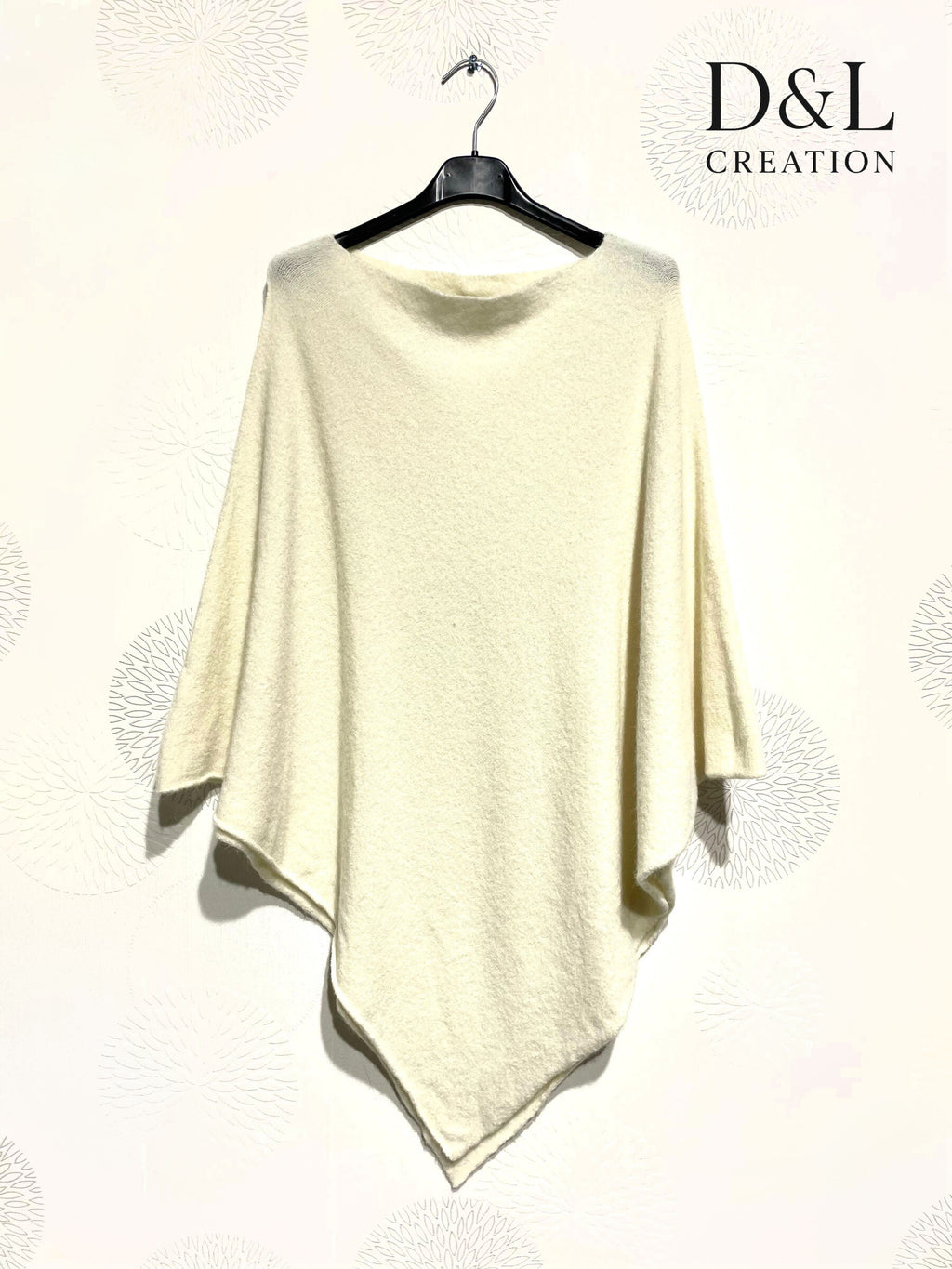 Alpaca Poncho i Storlek T38 till T54