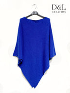 Alpaca Poncho Sizes T38 to T54 i Stor Storlek