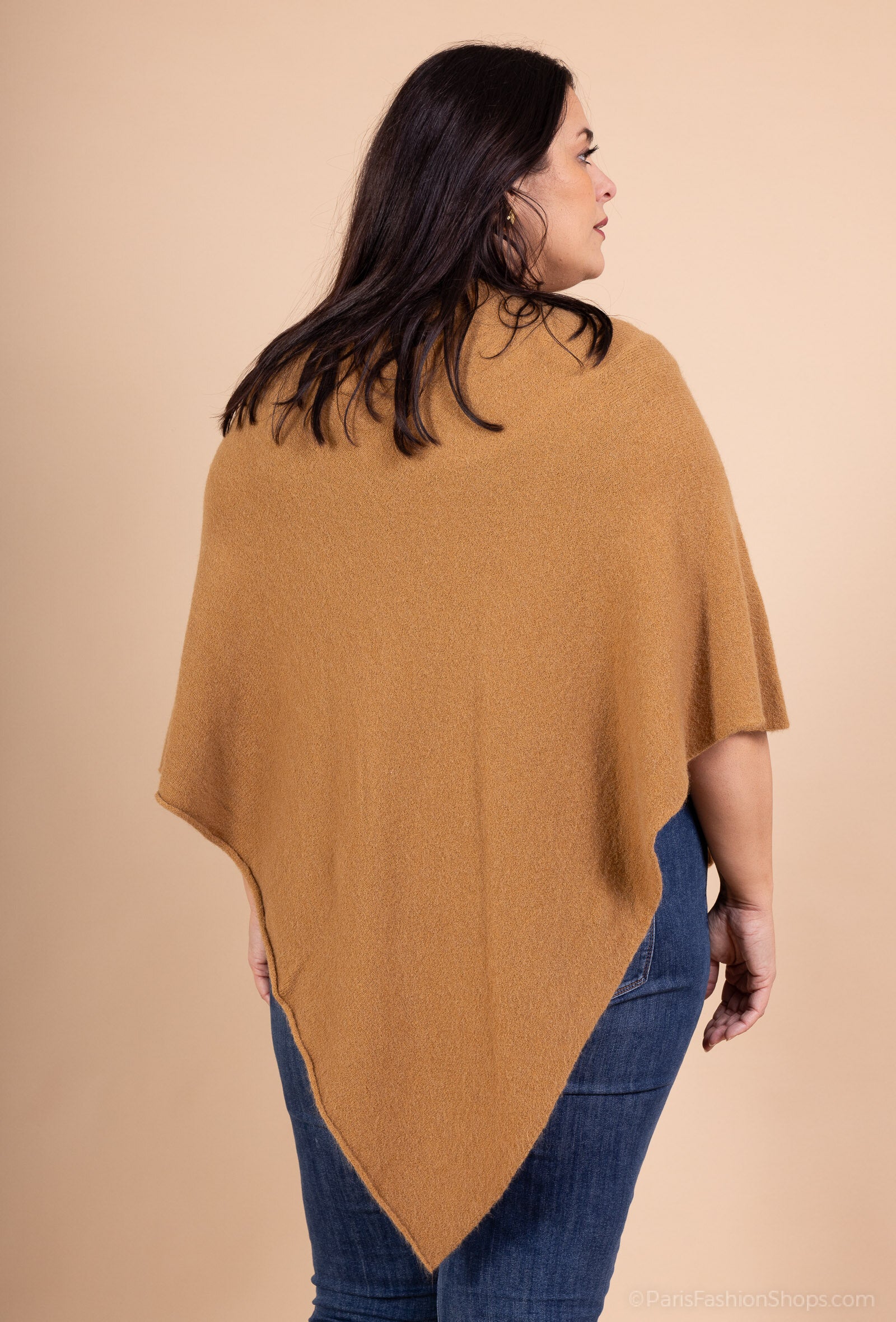 Alpaca Poncho i Storlek T38 till T54