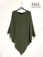 Alpaca Poncho Sizes T38 to T54 i Stor Storlek