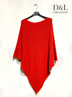 Alpaca Poncho Sizes T38 to T54 i Stor Storlek