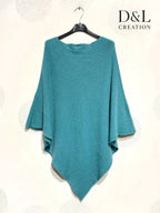 Alpaca Poncho Sizes T38 to T54 i Stor Storlek