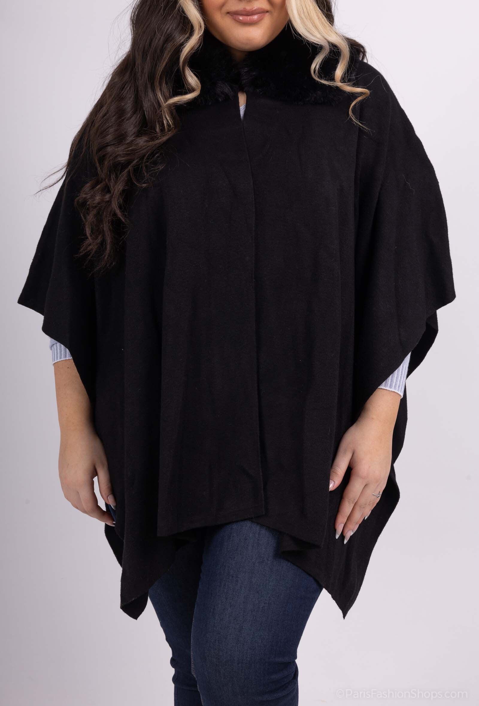 Plus Size Poncho