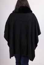 Plus Size Poncho för Stiliga Kvinnor