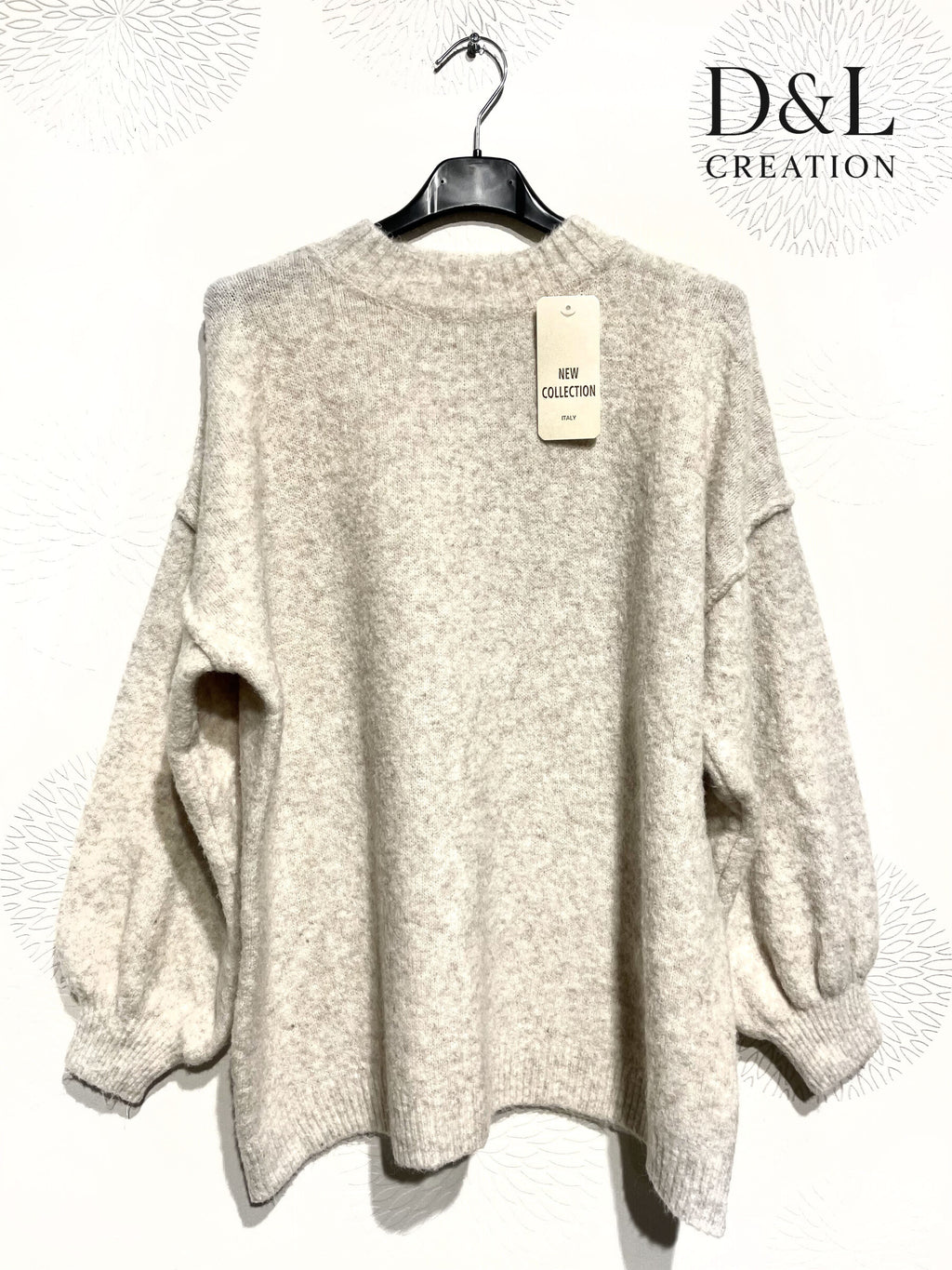 Supermjukt och stretchigt polokragsweater, storlekar 38 till 52 i Plus Size