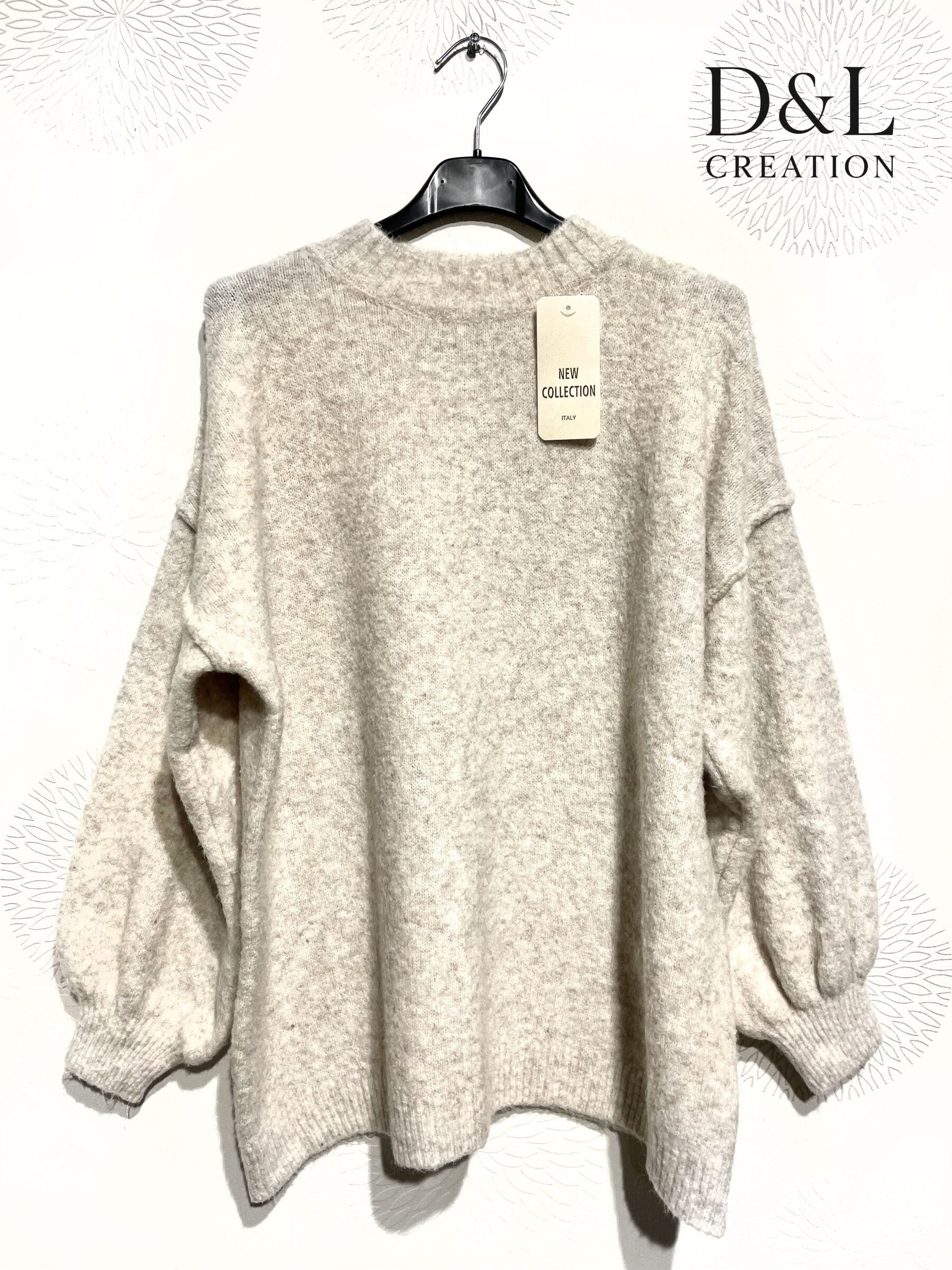 Supermjukt och stretchigt polokragsweater, storlekar 38 till 52 i Plus Size