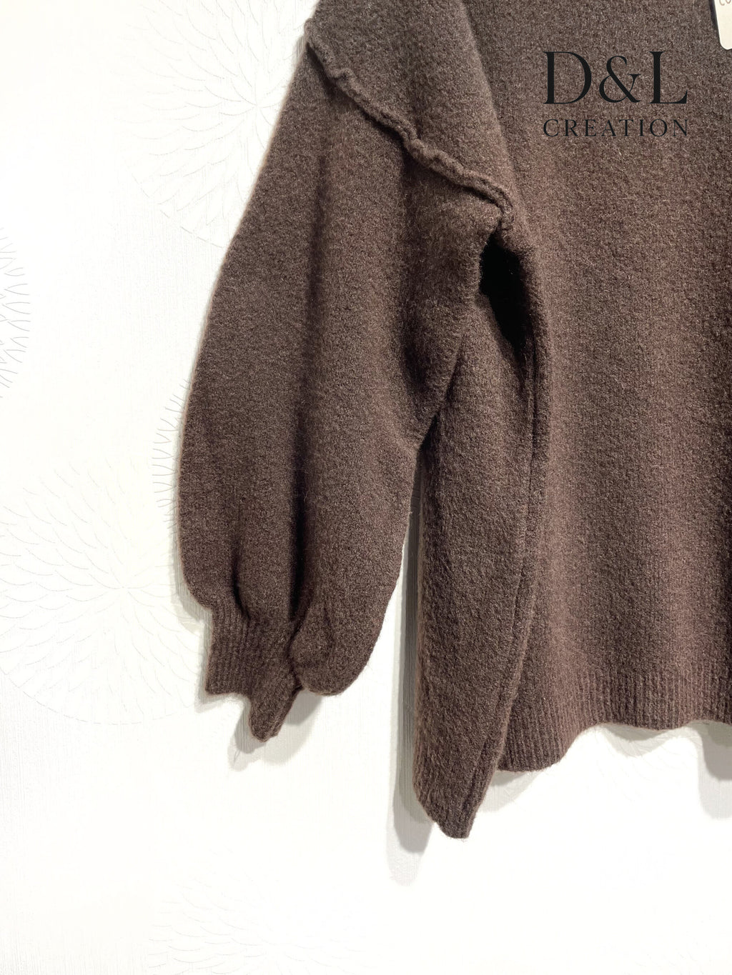 Supermjukt och stretchigt polokragsweater, storlekar 38 till 52 i Plus Size