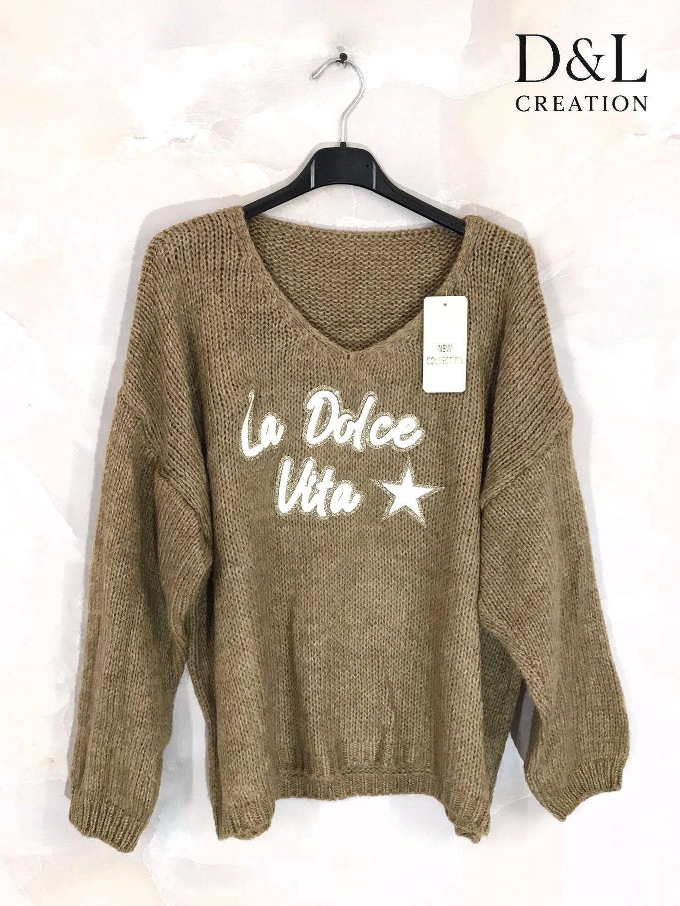 Soft sweater La Dolce Vita sizes 38 to 48 i Plus Size