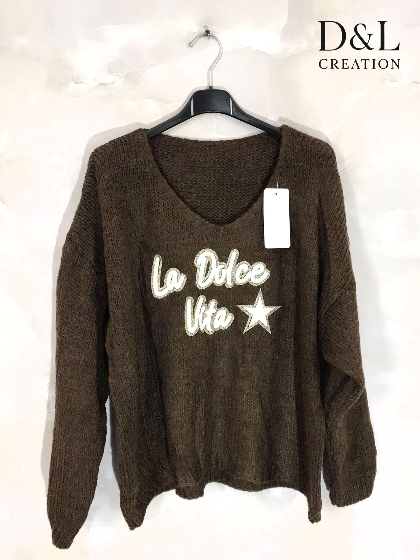 Soft sweater La Dolce Vita sizes 38 to 48 i Plus Size