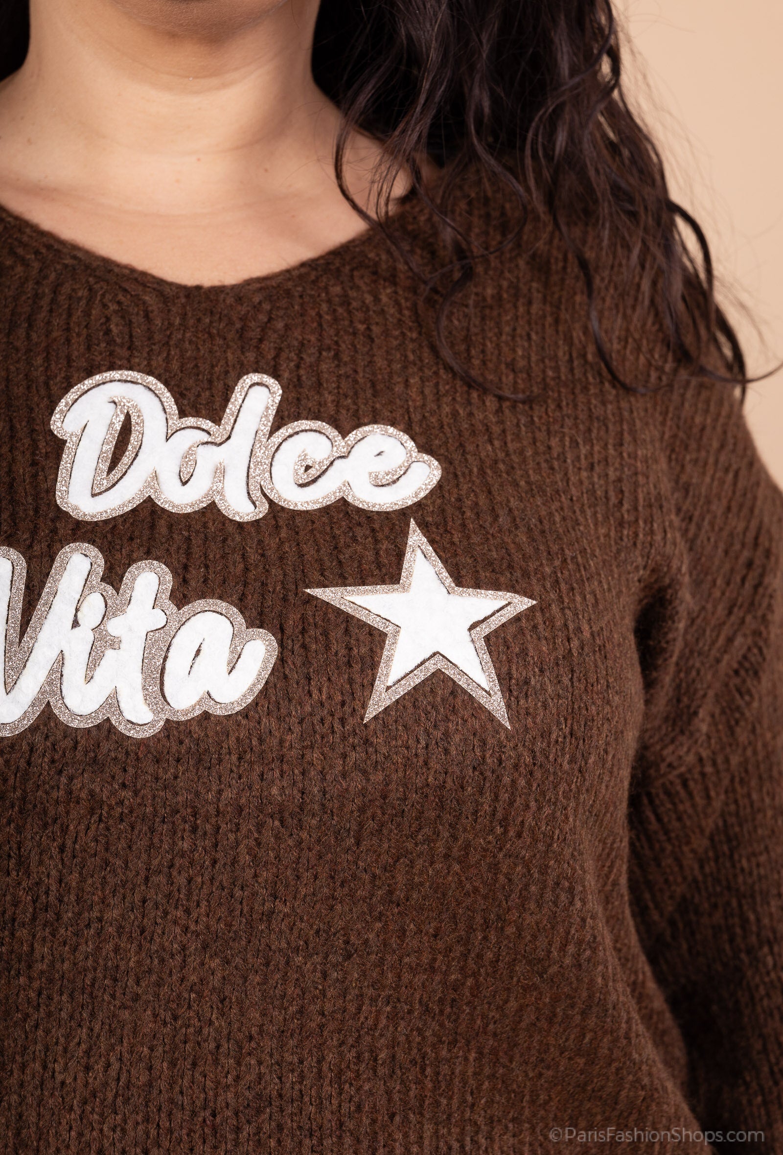 Mjuk Tröja La Dolce Vita Storlekar 38 till 48 i Stor Storlek