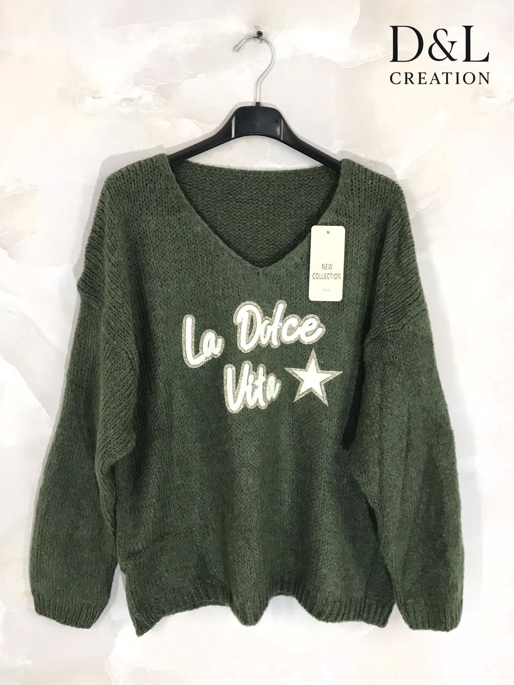 Soft sweater La Dolce Vita sizes 38 to 48 i Plus Size
