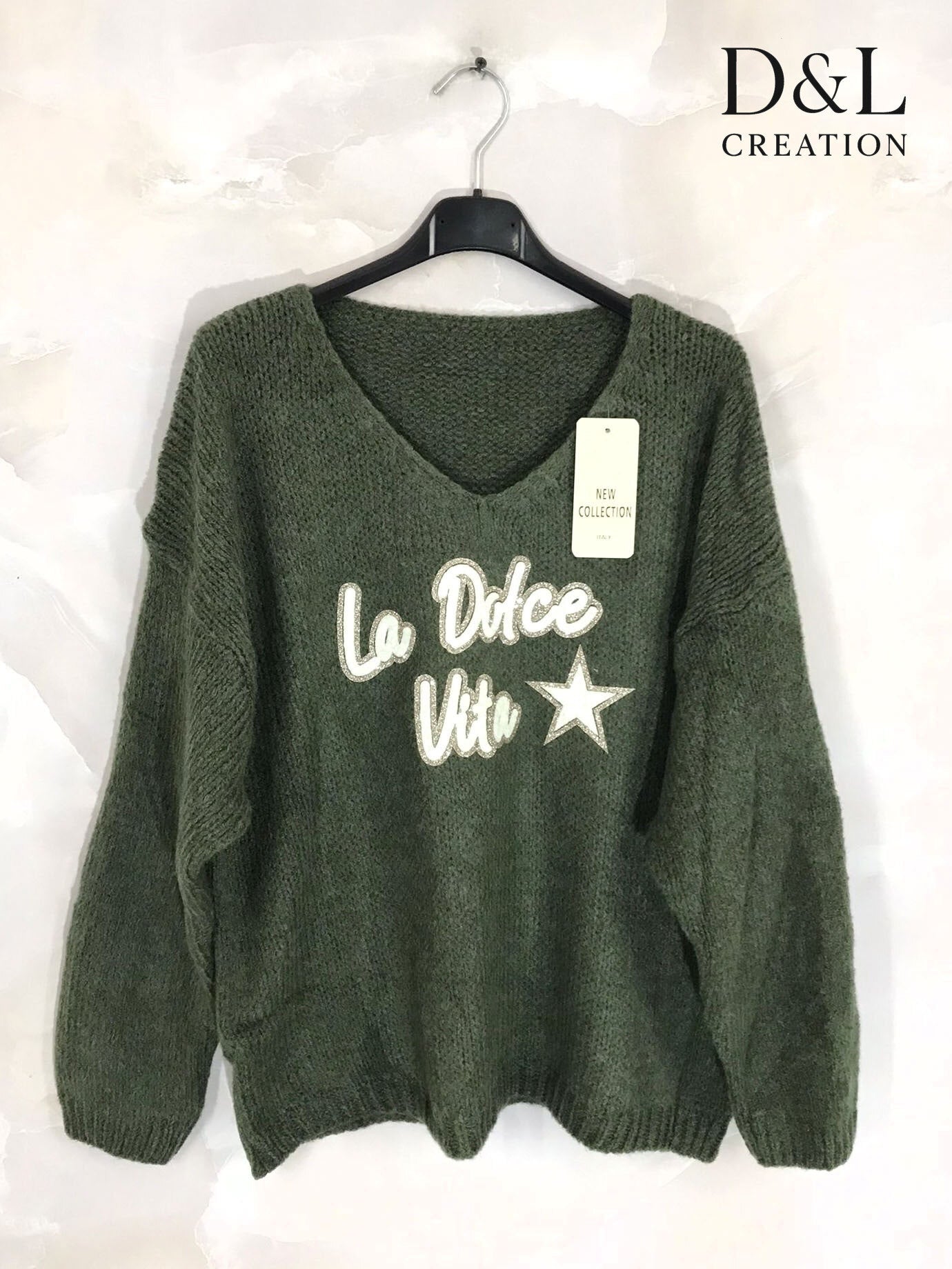 Soft sweater La Dolce Vita sizes 38 to 48 i Plus Size