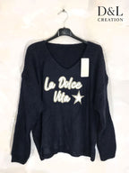 Soft sweater La Dolce Vita sizes 38 to 48 i Plus Size