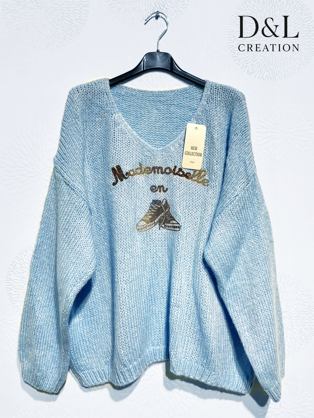 Soft Miss Tröja med Sneakers Stl 38 till 48 | Plus Size