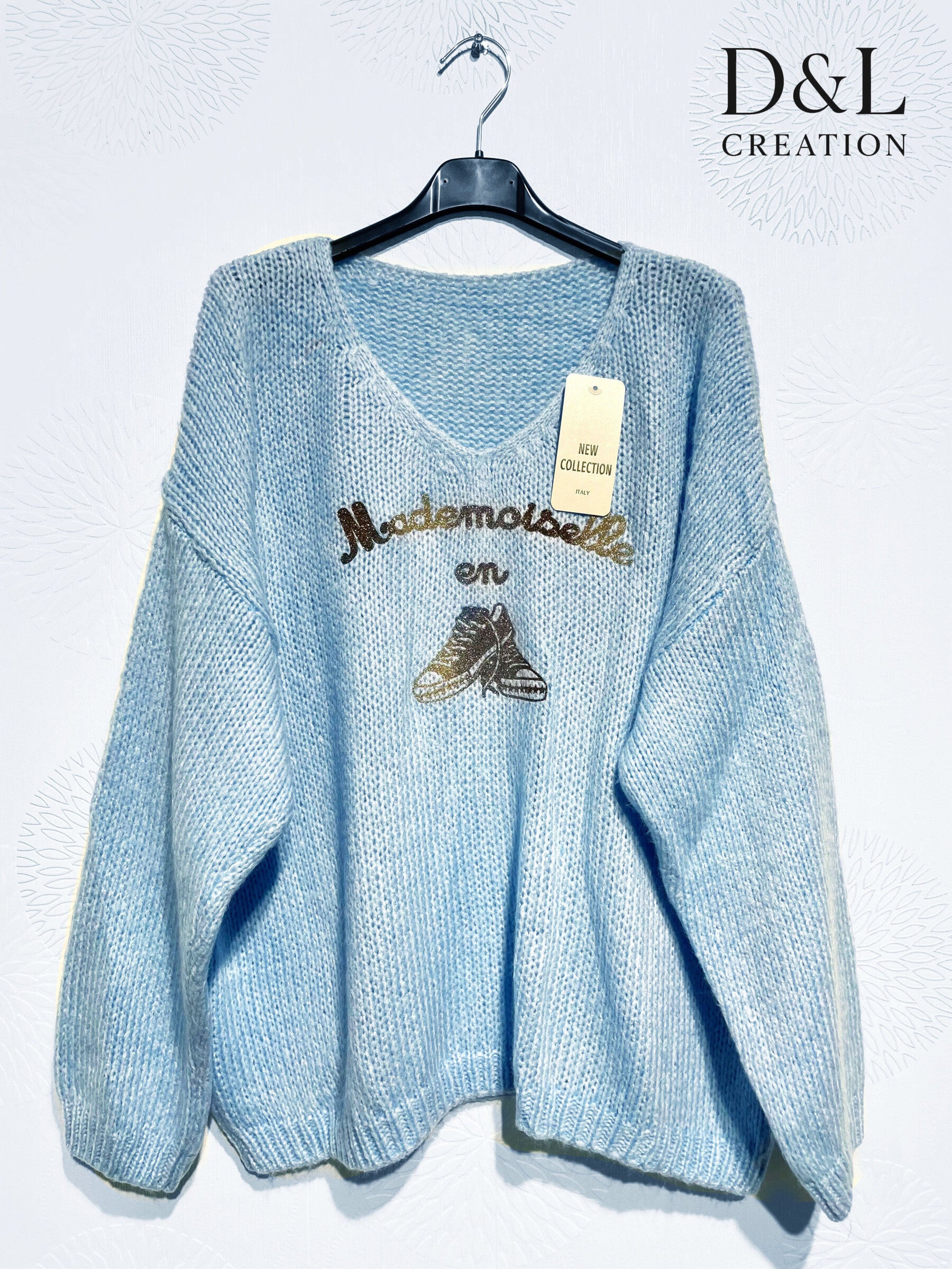 Soft Miss Tröja med Sneakers Stl 38 till 48 | Plus Size