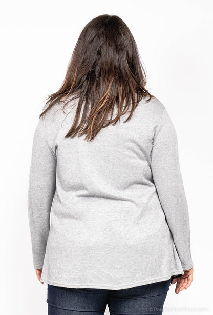 Plus Size Flared Pullover