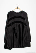 Plus Size Flared pullover