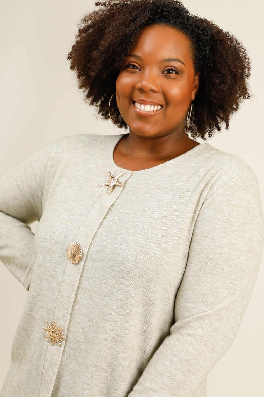 Plus size sweater i Stor Storlek