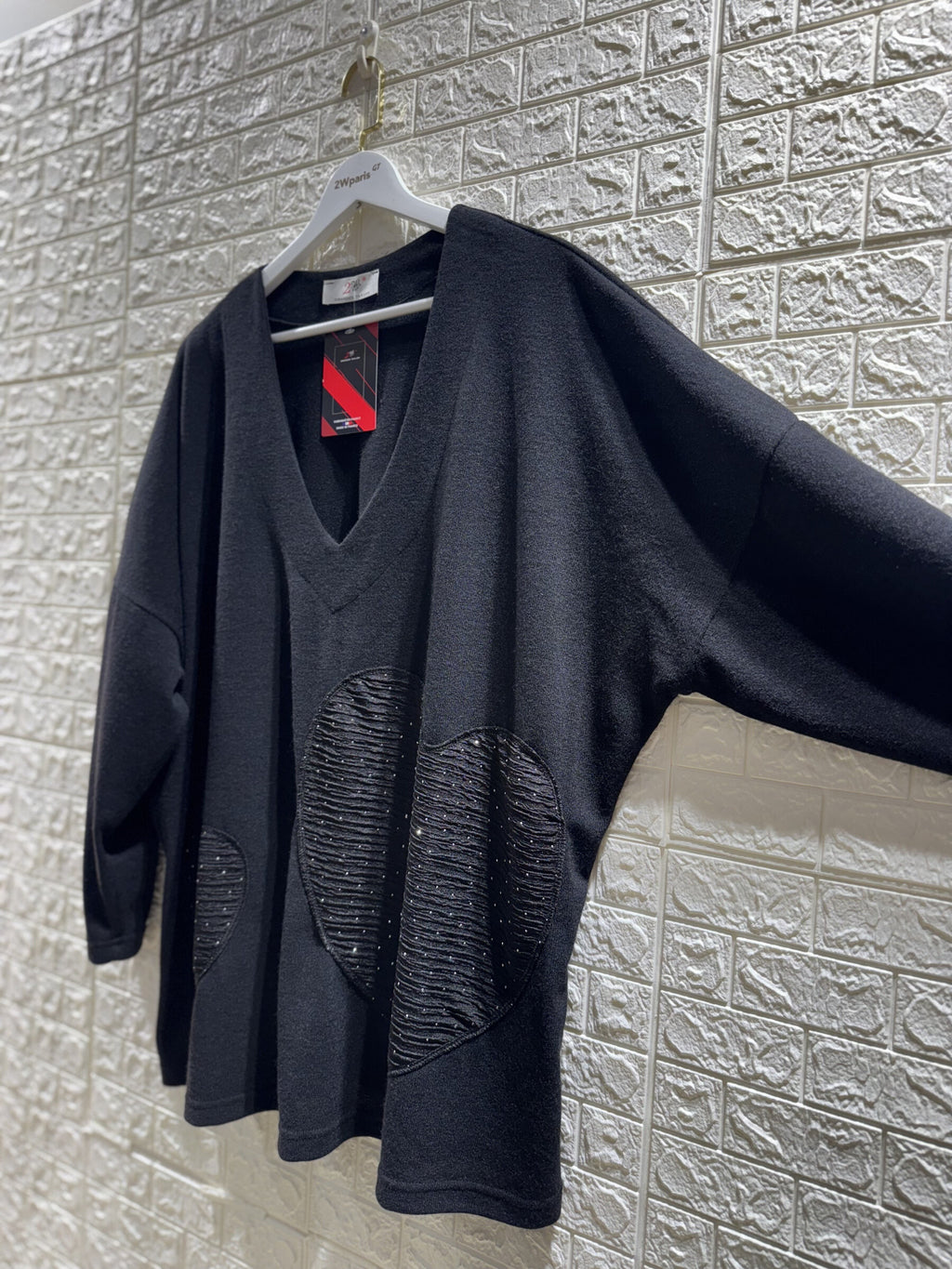 Plus size sweater i Stor Storlek