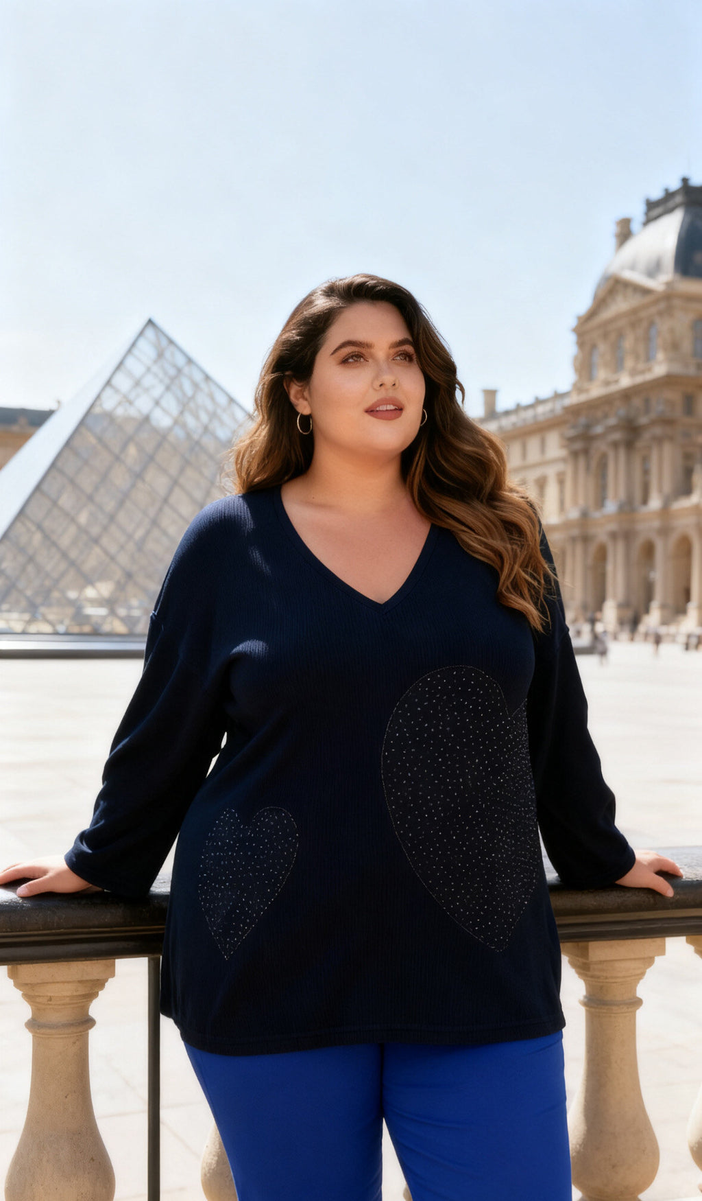 Plus size sweater i Stor Storlek