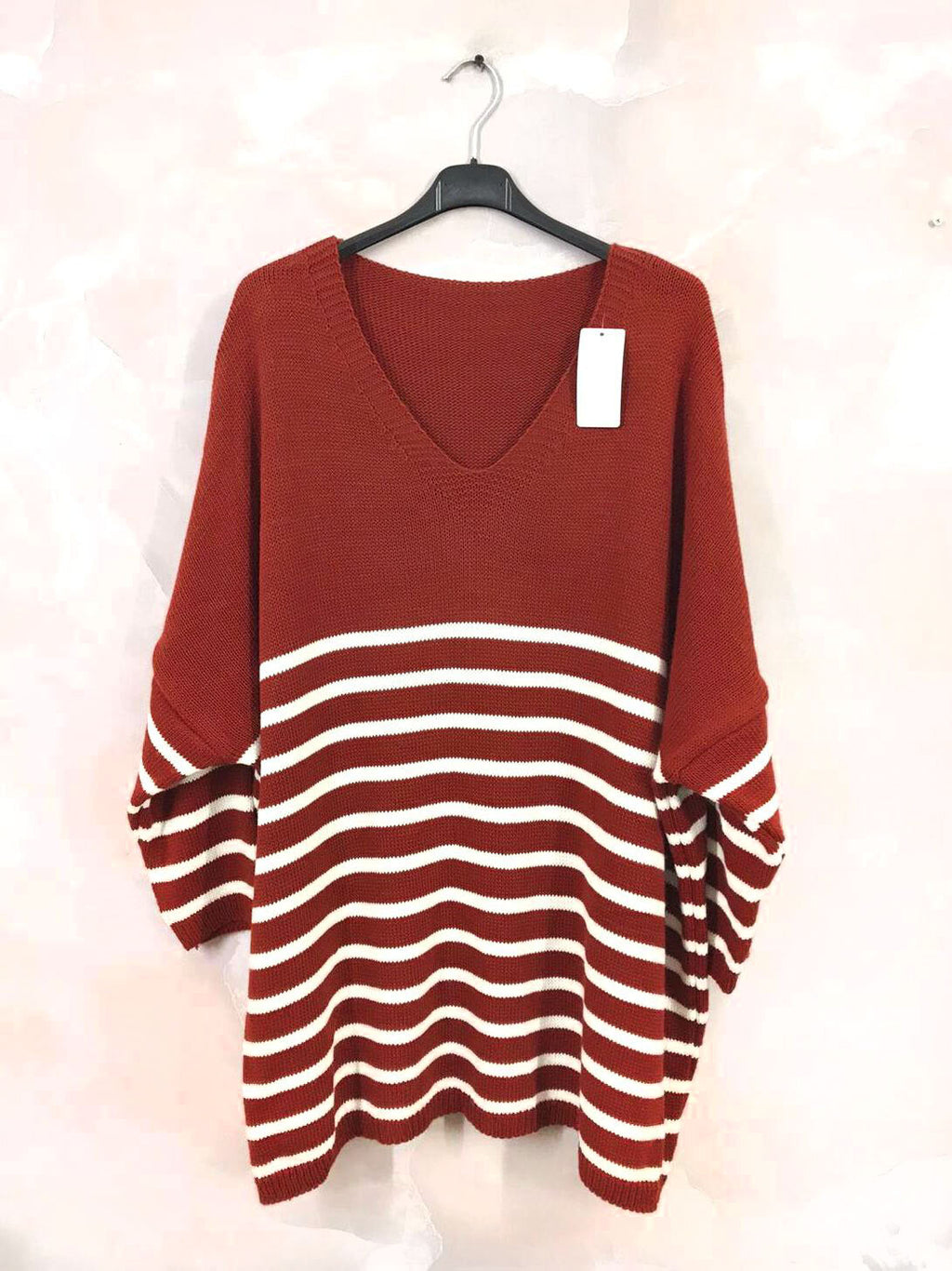 Plus size sailor sweater extra large T40 to T58 i Stor Storlek