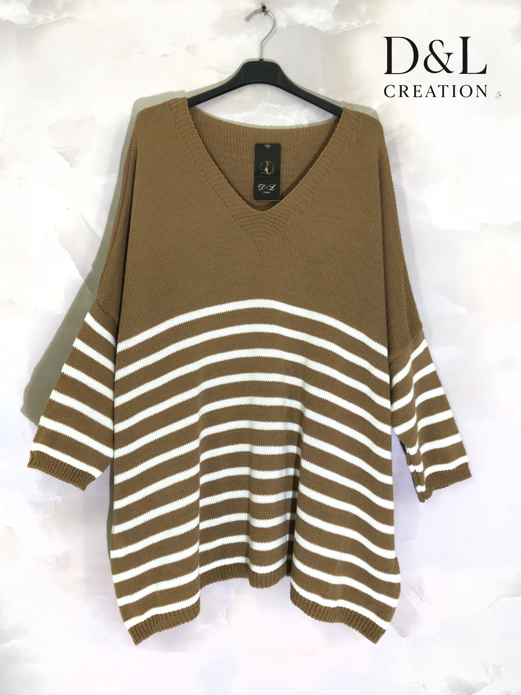 Plus Size Sailor Sweater Extra Large T40 till T58 i Plus Size