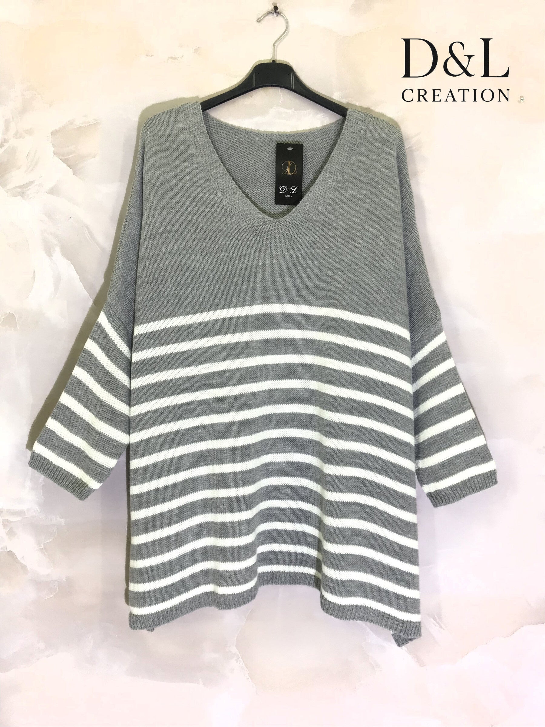 Plus Size Sailor Sweater Extra Large T40 till T58 i Plus Size