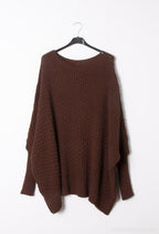Oversized loose knit jumper size 58/60 i Plus Size