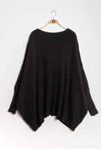 Oversized loose knit jumper size 58/60 i Plus Size
