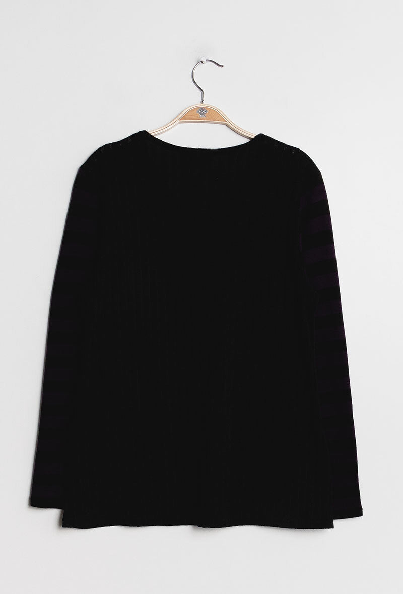 Randig tröja i plus size