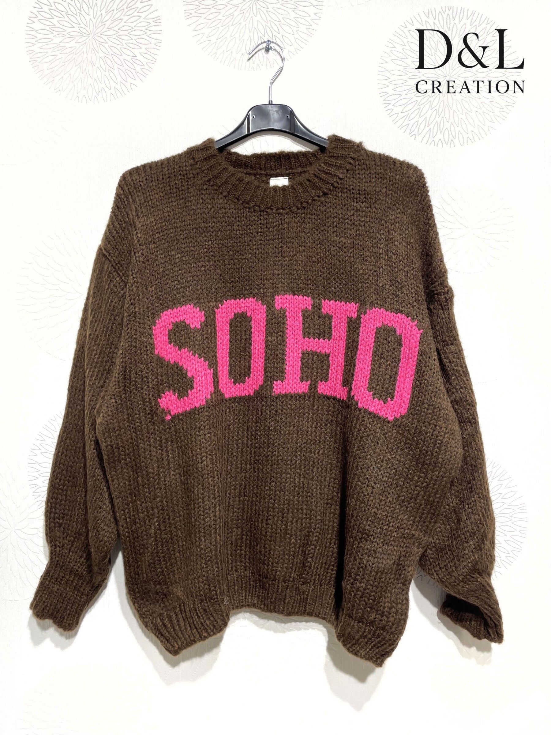 SOHO Knit Sweater Sizes 38 to 52 i Stora Storlekar