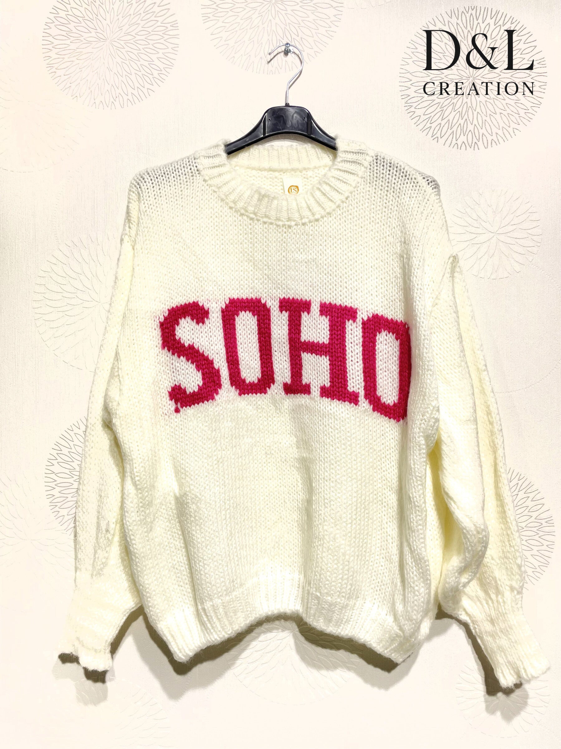 SOHO Knit Sweater Sizes 38 to 52 i Stora Storlekar